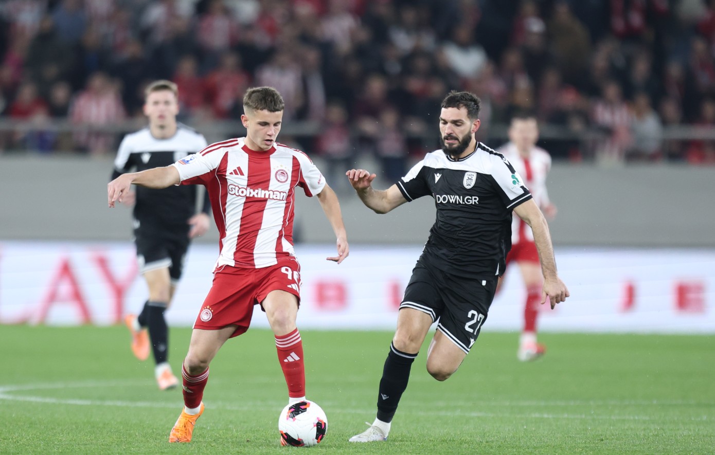 Ολυμπιακός &#8211; ΠΑΟΚ: 0-1 στο 7&#8242; ο Μύθου