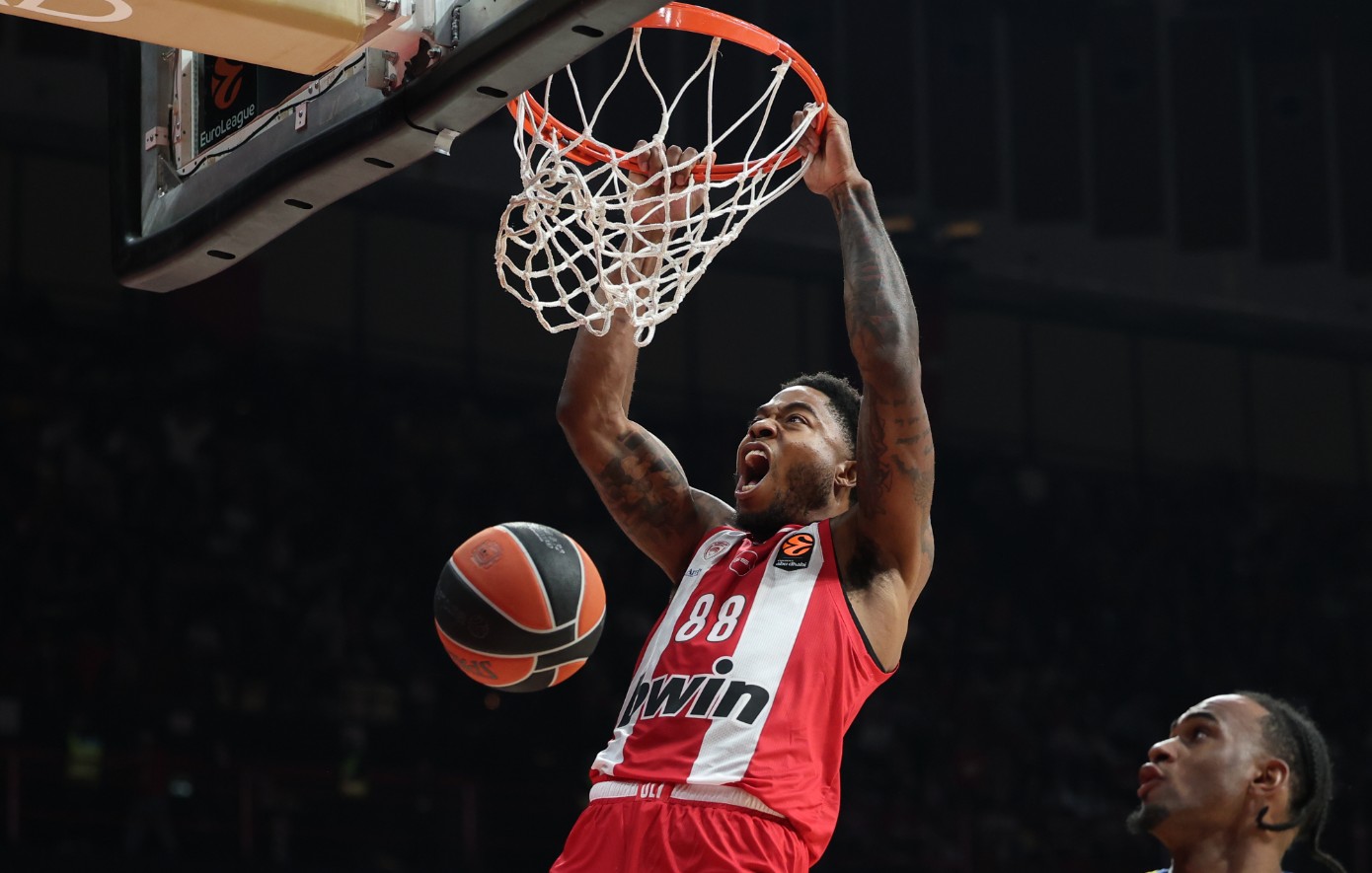 Euroleague: Με Ταϊρίκ Τζόουνς στην κορυφή το top-10 της 23ης αγωνιστικής