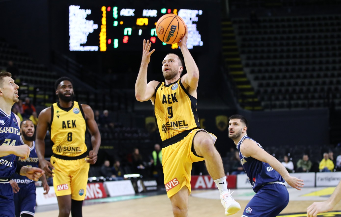 BCL: Η ΑΕΚ πήρε τον «εμφύλιο» με την Καρδίτσα στην πρεμιέρα της φάσης των «16»