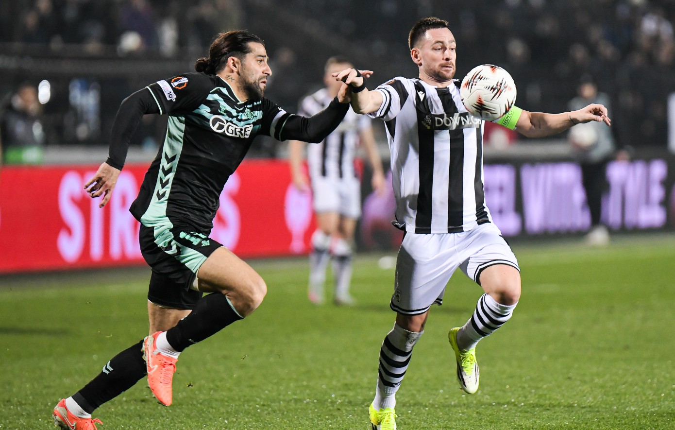 ΠΑΟΚ &#8211; Μπέτις: 1-0 στο 67&#8242; ο Ζίβκοβιτς