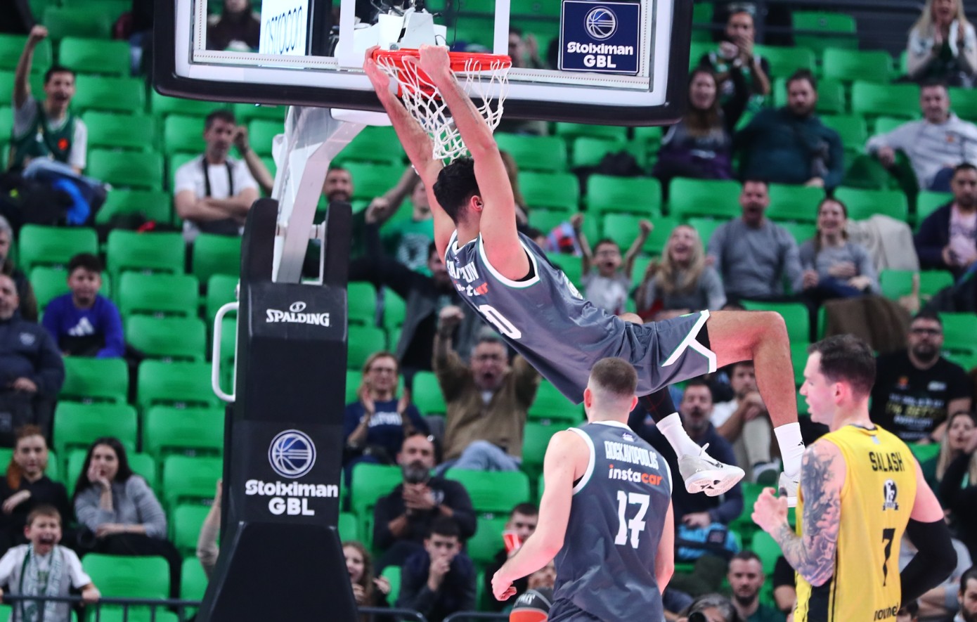 Stoiximan Basket League: Εύκολη νίκη για τον Παναθηναϊκό κόντρα στο Μαρούσι