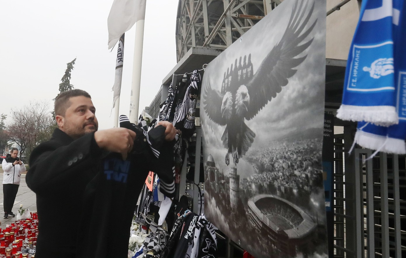 Στην Τούμπα ο Γκαγκάτσης για τους αδικοχαμένους φίλους του ΠΑΟΚ &#8211; «Τα λόγια είναι περιττά»