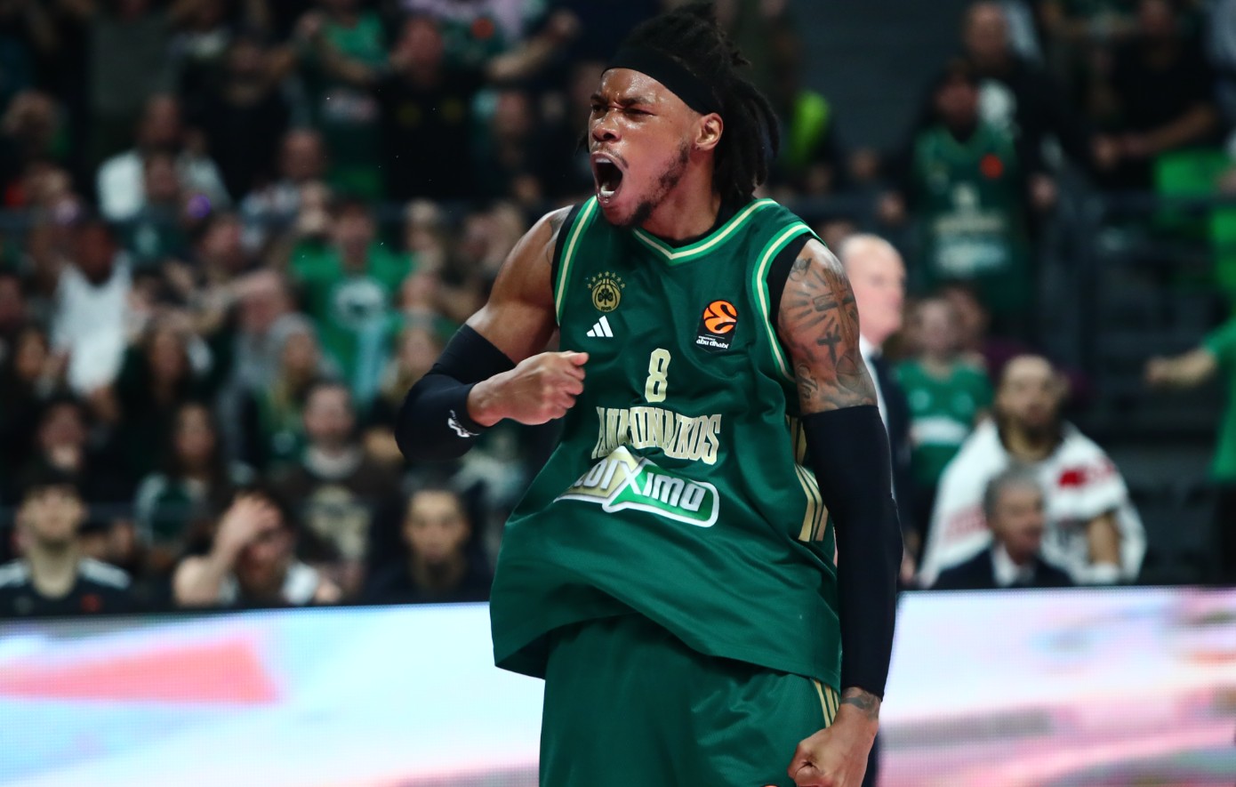 Παναθηναϊκός &#8211; Βίρτους Μπολόνια 84-71: Έβγαλε αντίδραση με Χολμς και Ναν