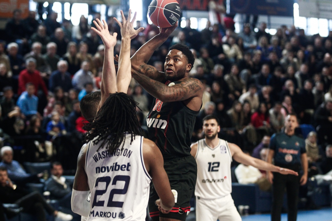 Καρδίτσα &#8211; Ολυμπιακός 80-120: Επίδειξη δύναμης από τους Ερυθρόλευκους και εμφατικό ξεκίνημα στον δεύτερο γύρο