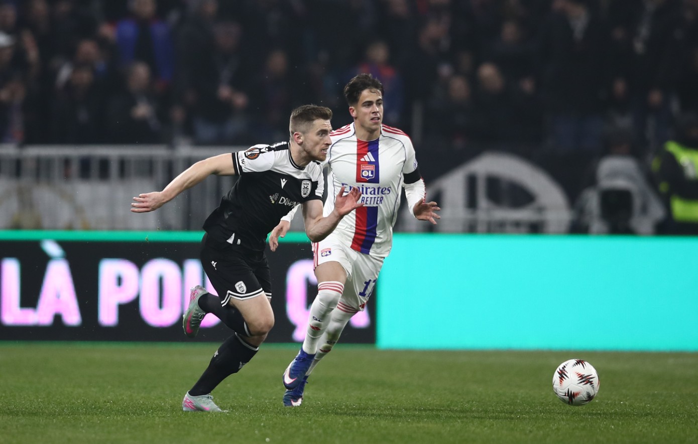 Λιόν &#8211; ΠΑΟΚ: 0-1 στο 20&#8242; ο Γιακουμάκης