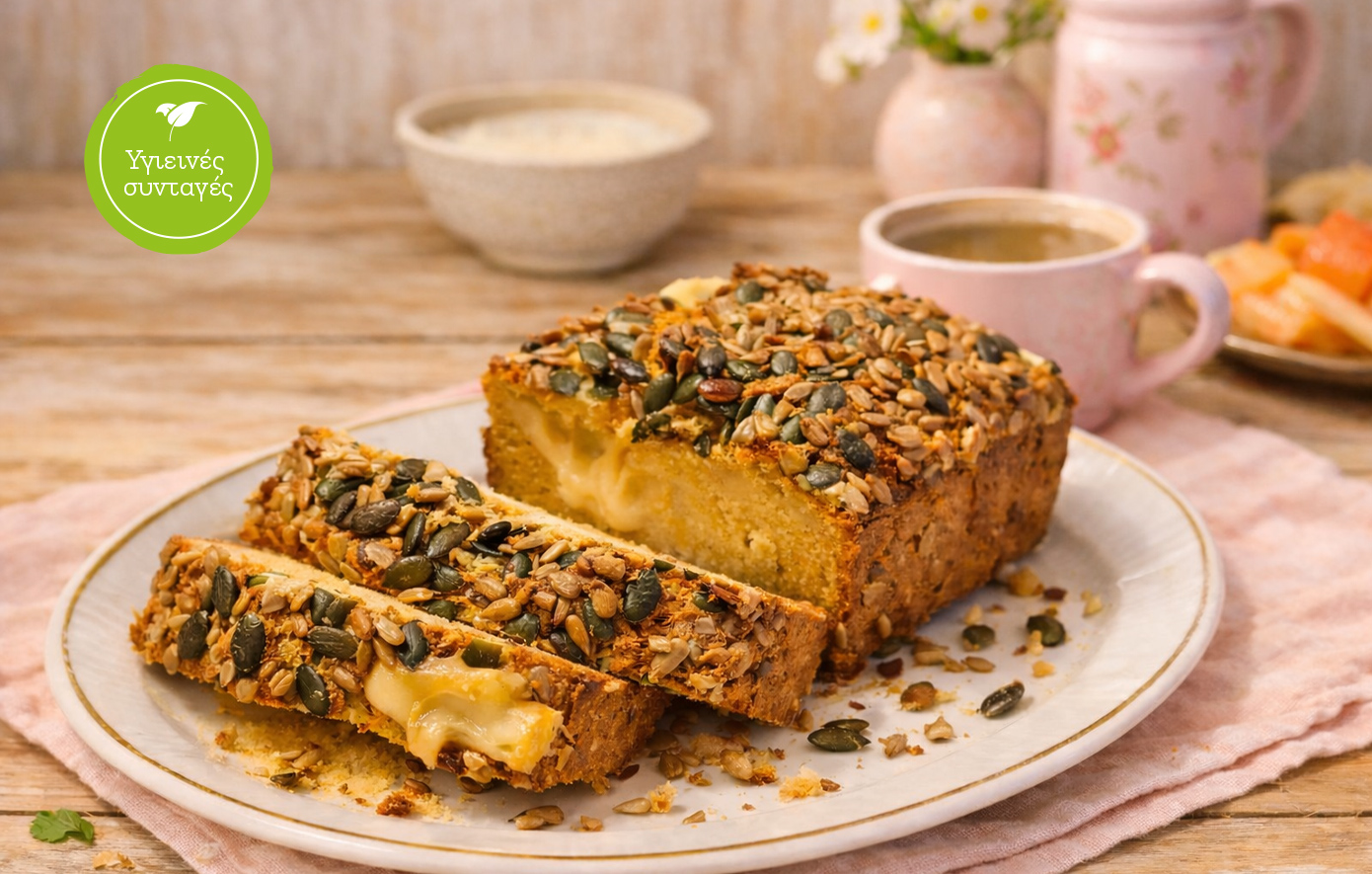 Αλμυρό κέικ γεμάτο προβιοτικά