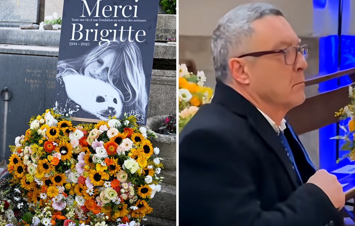 Ο γιος της Μπριζίτ Μπαρντό εμφανίστηκε στην κηδεία της στο Σεν Τροπέ &#8211; Δείτε βίντεο και φωτογραφίες