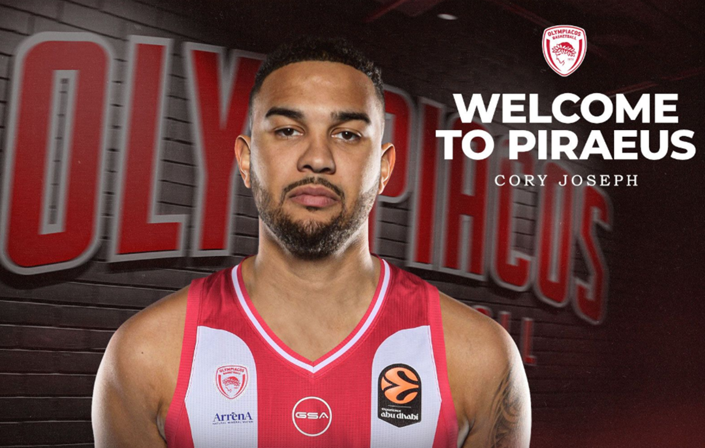 Ο Ολυμπιακός ανακοίνωσε τον NBAer Κόρι Τζόσεφ