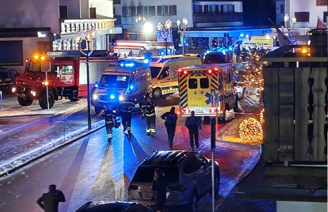 Έκρηξη με νεκρούς και τραυματίες σε μπαρ στο χιονοδρομικό θέρετρο Κραν Μοντανά της Ελβετίας