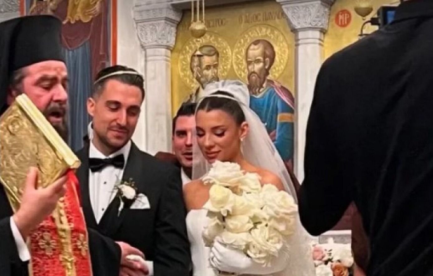 Σάκης Κατσούλης και Μαριαλένα Ρουμελιώτη παντρεύτηκαν λίγους μήνες πριν υποδεχτούν το πρώτο τους παιδί &#8211; Δείτε εικόνες και βίντεο