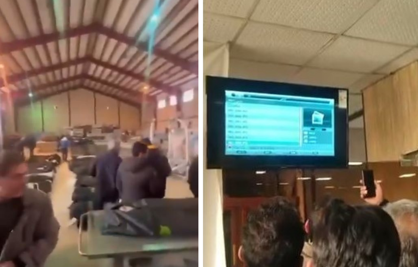 Φρίκη στο Ιράν: Ψάχνουν τους ανθρώπους τους σε δεκάδες μαύρους σάκους με πτώματα &#8211; Οθόνη προβάλλει νεκρούς για ταυτοποίηση