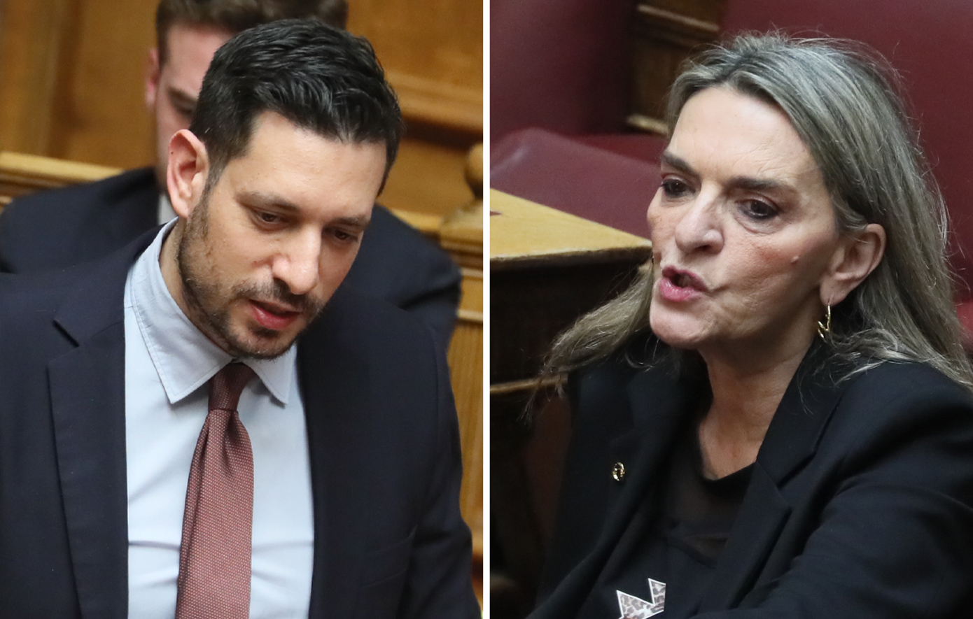 Κυρανάκης προς Πέρκα στη Βουλή: «Μην τσιρίζετε, εδώ δεν είναι η κουζίνα σας κυρία μου»