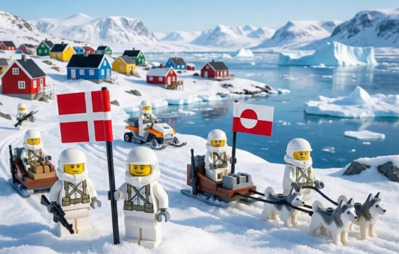 LEGO στρατιώτες για την υπεράσπιση της Γροιλανδίας