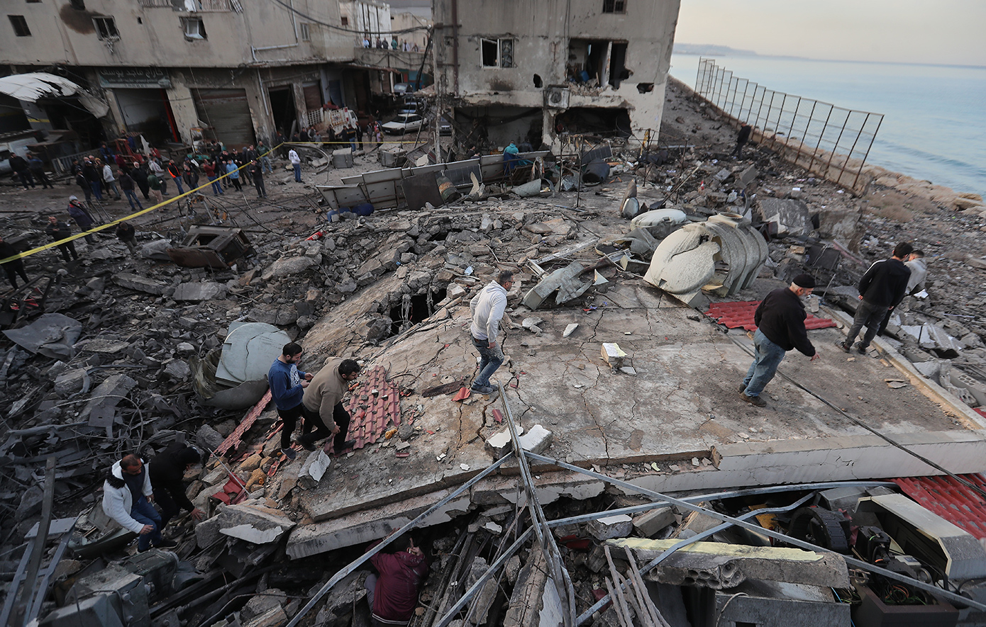 Ο Ισραηλινός στρατός διενέργησε πλήγματα σε πολλές περιοχές του Λιβάνου εναντίον της Χεζμπολάχ