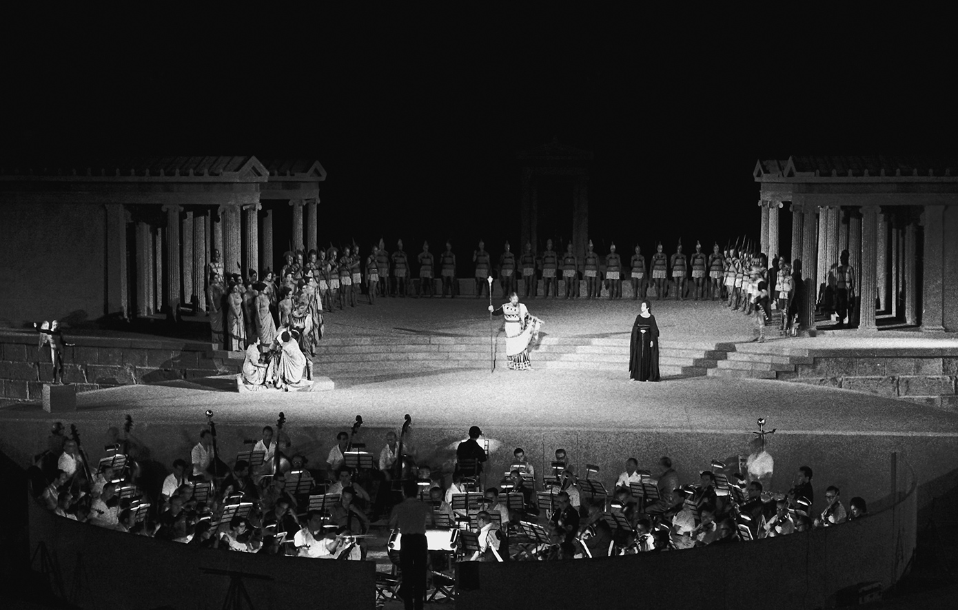 Η Λυρική ανασυνθέτει τη θρυλική «Μήδεια» που ερμήνευσε η Μαρία Κάλλας, σε μια μοναδική παράσταση στην Επίδαυρο