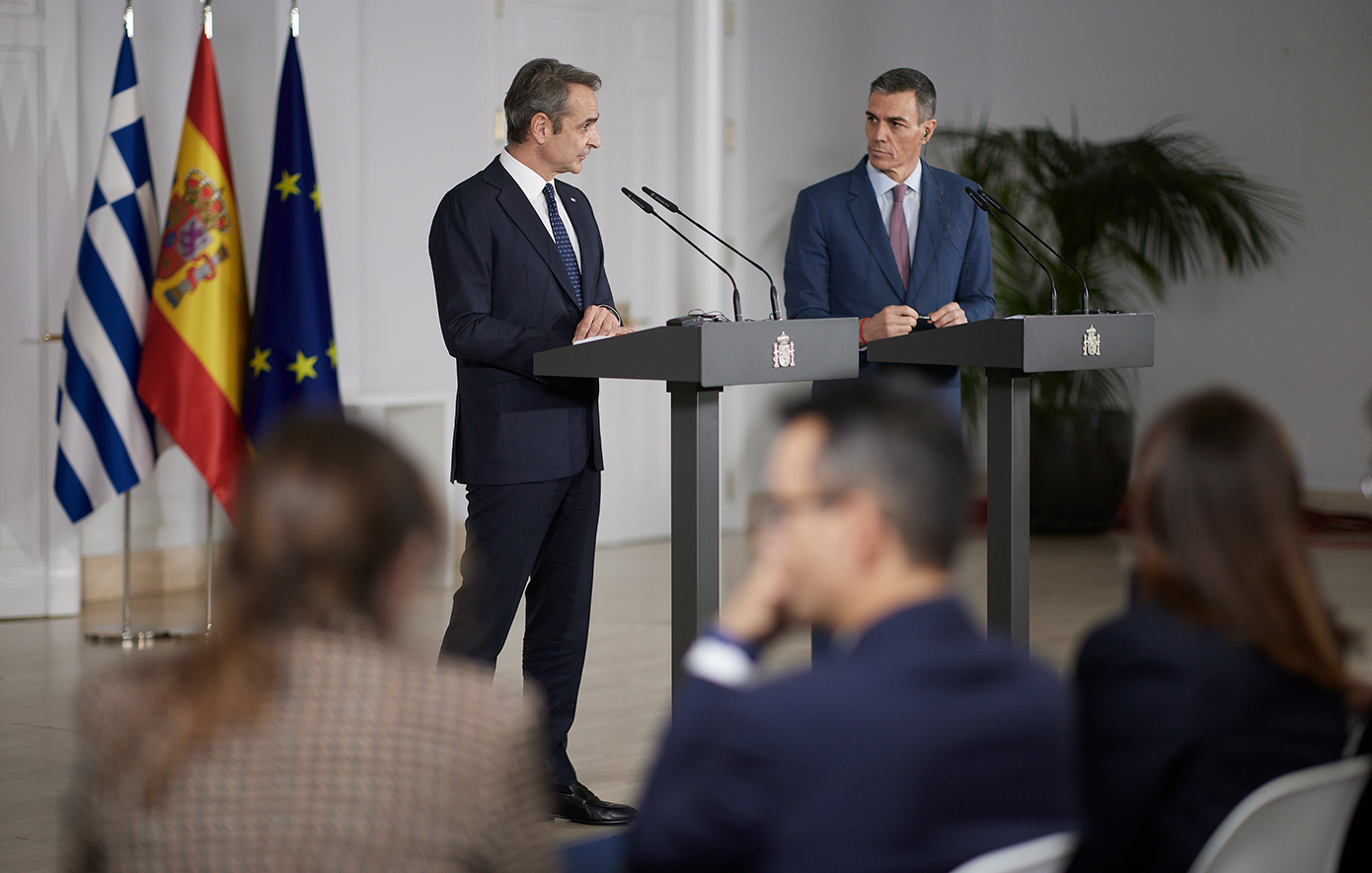 Ισπανία - Μαδρίτη_Μητσοτάκης Σάντσεθ