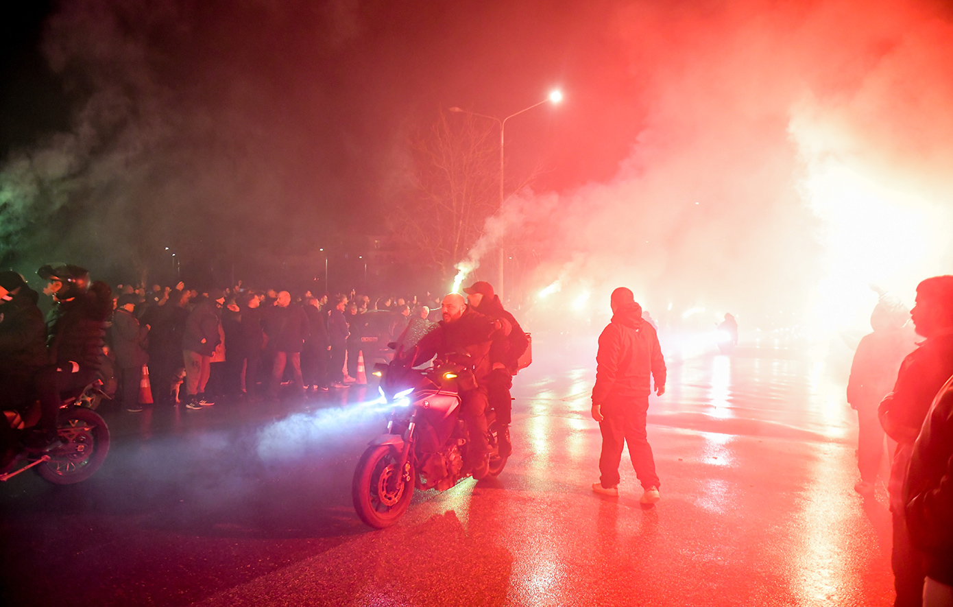 Μηχανοκίνητη πορεία ΠΑΟΚ Μηχανοκίνητη πορεία ΠΑΟΚ