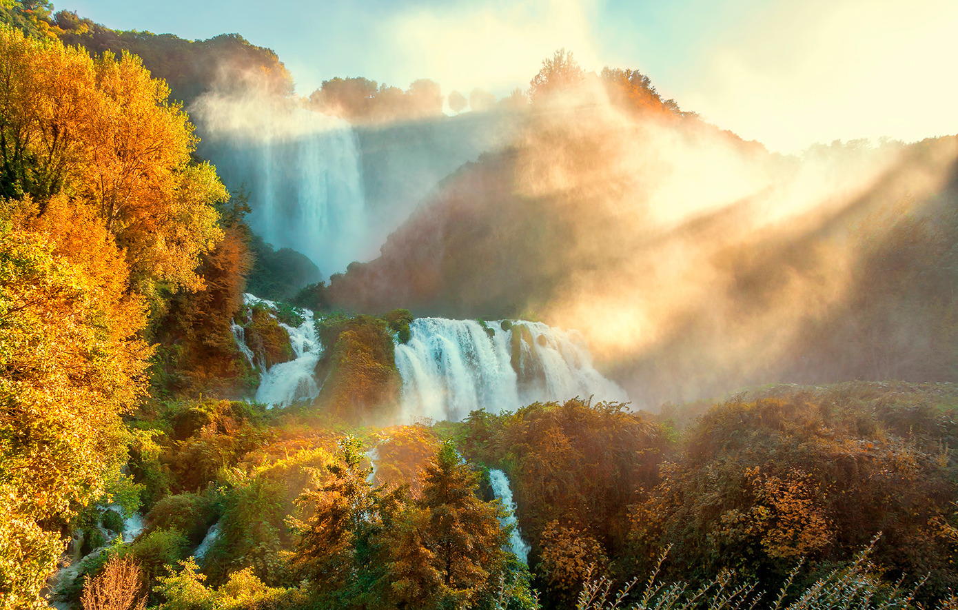 Οι εντυπωσιακοί καταρράκτες Cascata delle Marmore και ο μύθος του απαγορευμένου έρωτα που προκαλεί συγκίνηση
