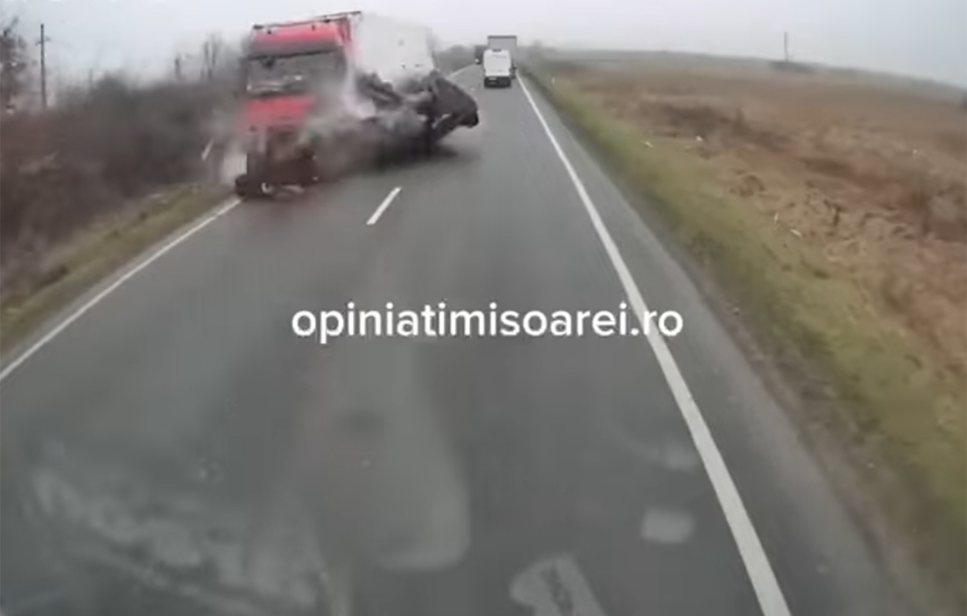 Πολύνεκρο τροχαίο με οπαδούς του ΠΑΟΚ στη Ρουμανία &#8211; Βίντεο σοκ