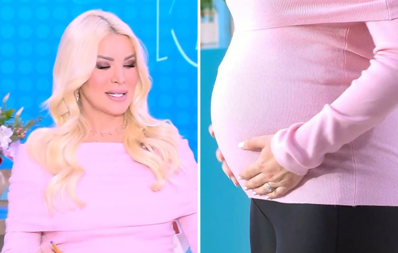 Στα ροζ η έγκυος Κατερίνα Καινούργιου έδειξε πόσο έχει μεγαλώσει η κοιλιά της
