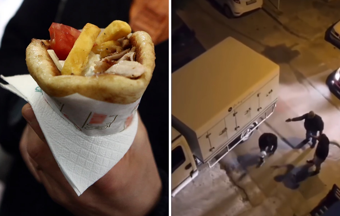 Έκλεισε το δρόμο να πάρει σουβλάκια και ζήτησε τα ρέστα: «Και τι να κάνω;» &#8211; Δείτε βίντεο