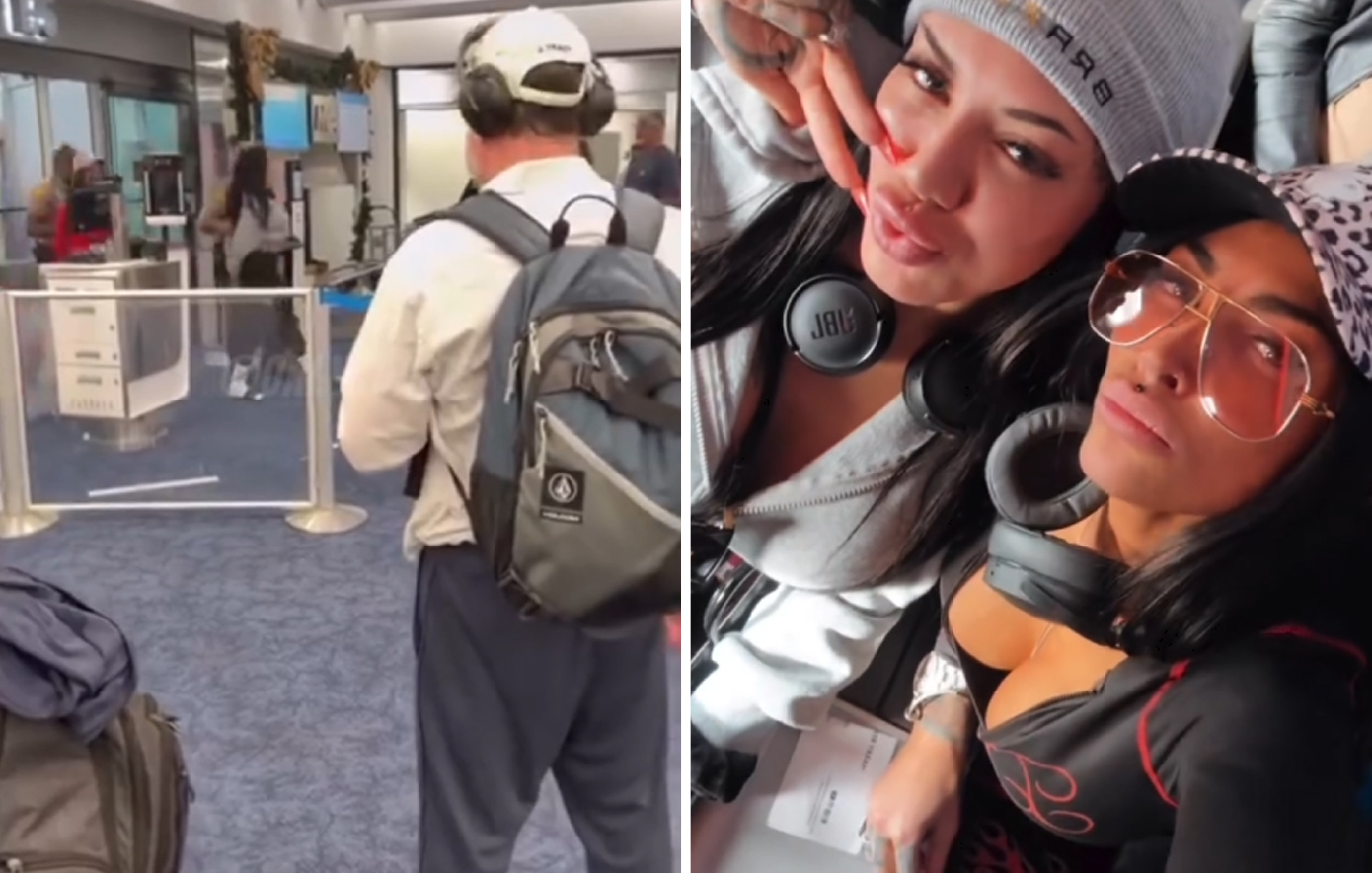 Σόου με χειροπέδες στο αεροδρόμιο: Χαμός με μοντέλα του OnlyFans που συνελήφθησαν και τα πέταξαν έξω από πτήση