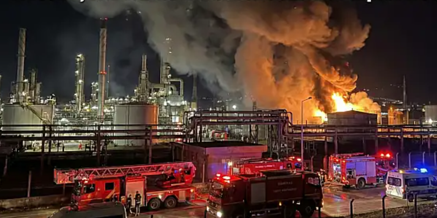 Συναγερμός στην Τουρκία: Έκρηξη σε διυλιστήριο στη Νικομήδεια