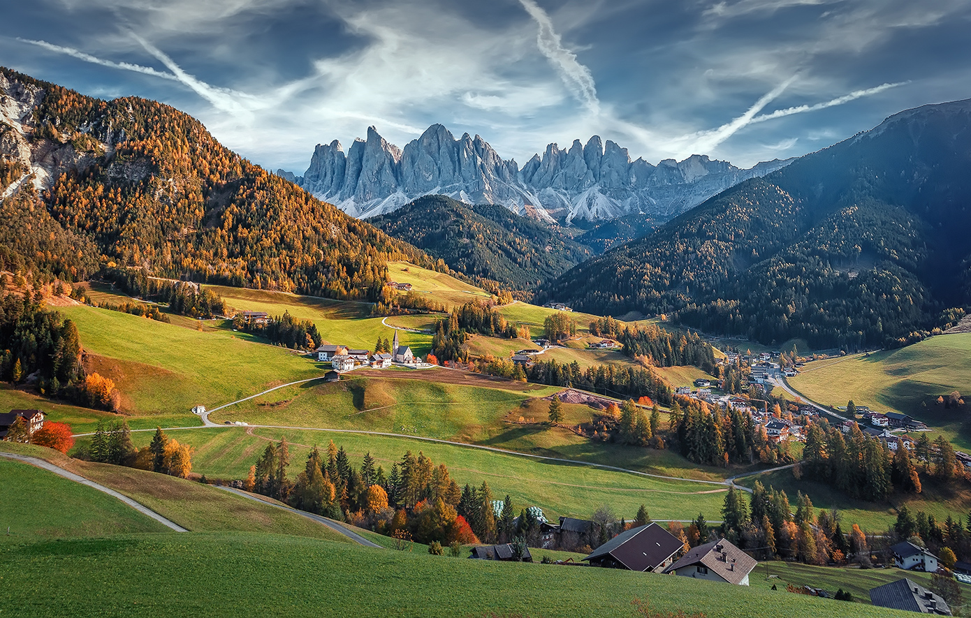Val di Funes, Δολομίτες