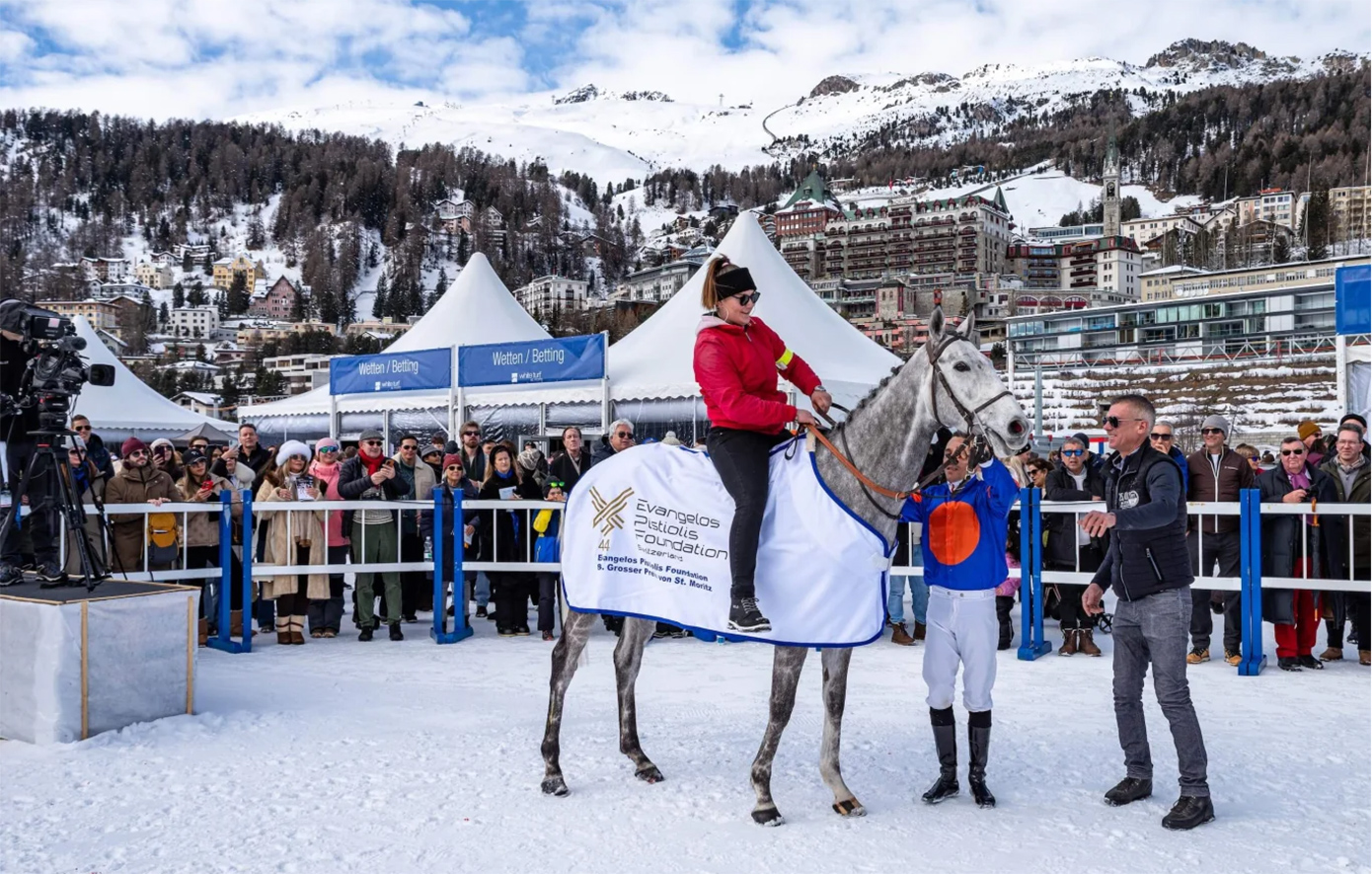 Η συμμετοχή του ιδρύματος «Ευάγγελος Πιστιόλης» στις φετινές αλπικές ιπποδρομίες στο St. Moritz
