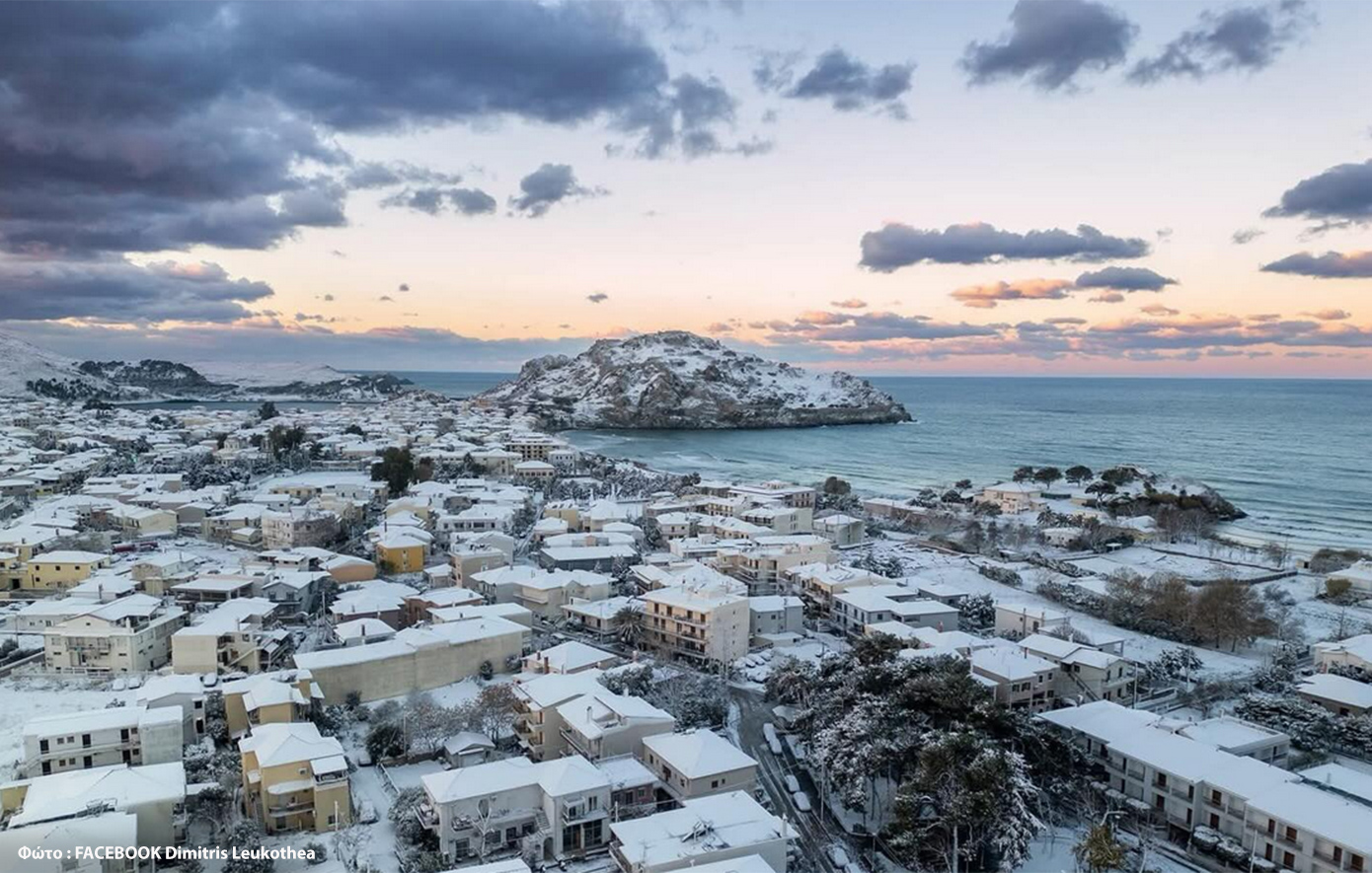 Έρχονται χιονοστρώσεις δίπλα στη θάλασσα: Από τα 20αρια σε τσουχτερό κρύο μέσα σε 72 ώρες