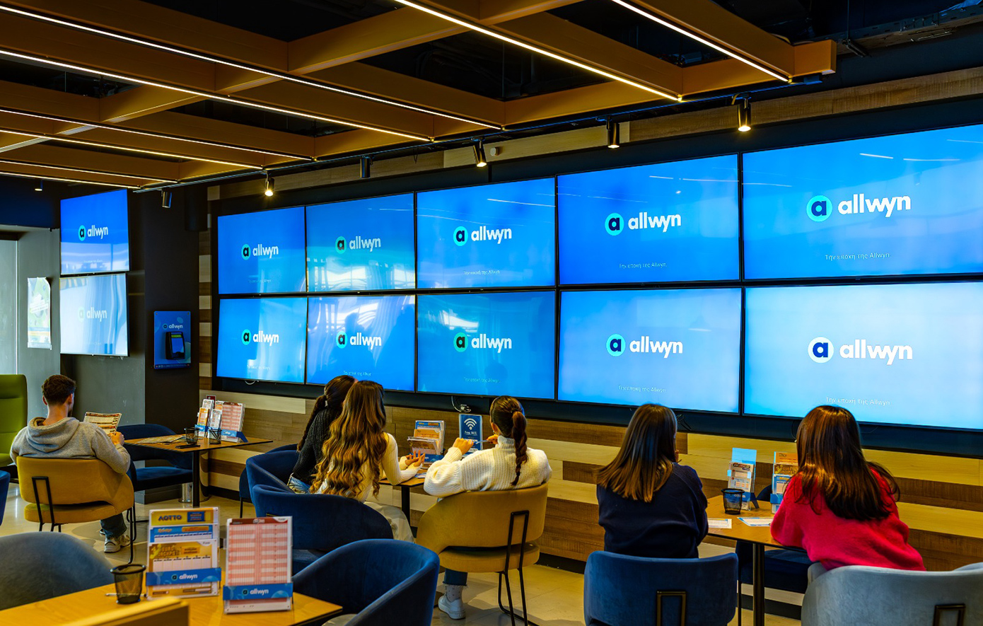 Η εποχή της Allwyn ξεκινά για το δίκτυο των καταστημάτων του ΟΠΑΠ