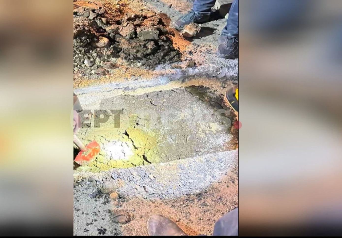 Φωτογραφία ντοκουμέντο από τη διαρροή προπανίου που οδήγησε στην φονική τραγωδία της Βιολάντας