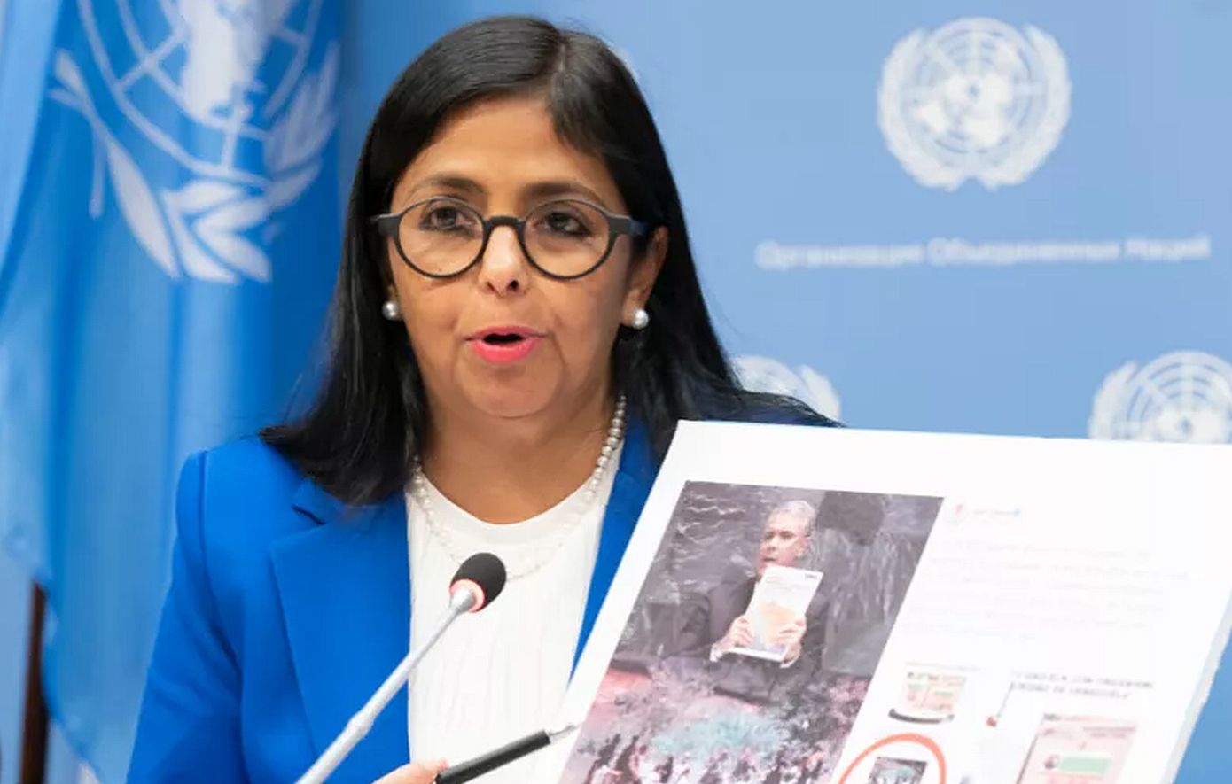 Ντέλσι Ροντρίγκεζ: Η Βενεζουέλα δεν θα γίνει ποτέ αποικία &#8211; Ο Μαδούρο ο μοναδικός ηγέτης της χώρας