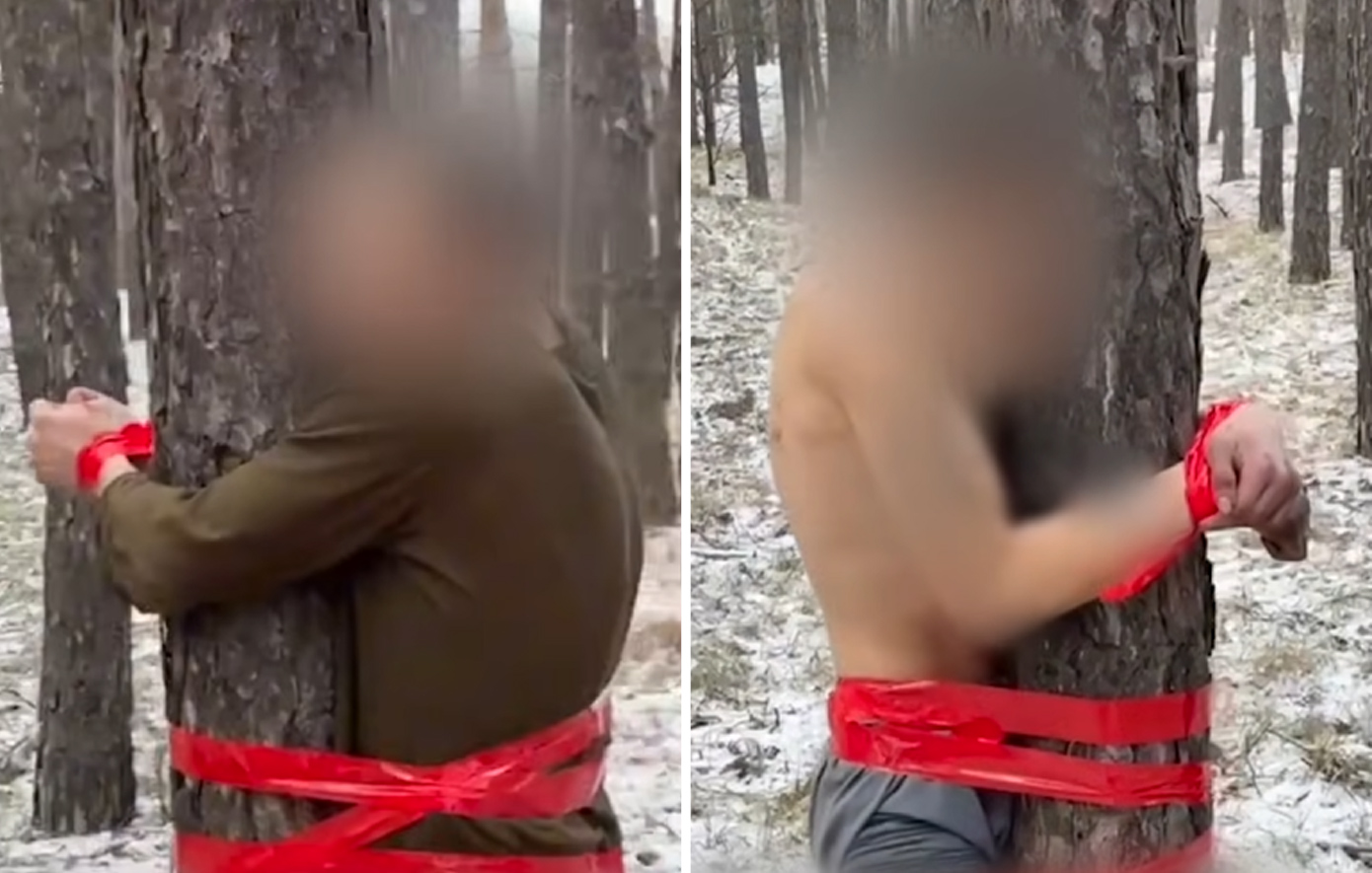 Ρώσοι διοικητές έδεσαν ημίγυμνους στρατιώτες στα δέντρα στους -20°C και τους ανάγκασαν να φάνε χιόνι λόγω «ανυπακοής»