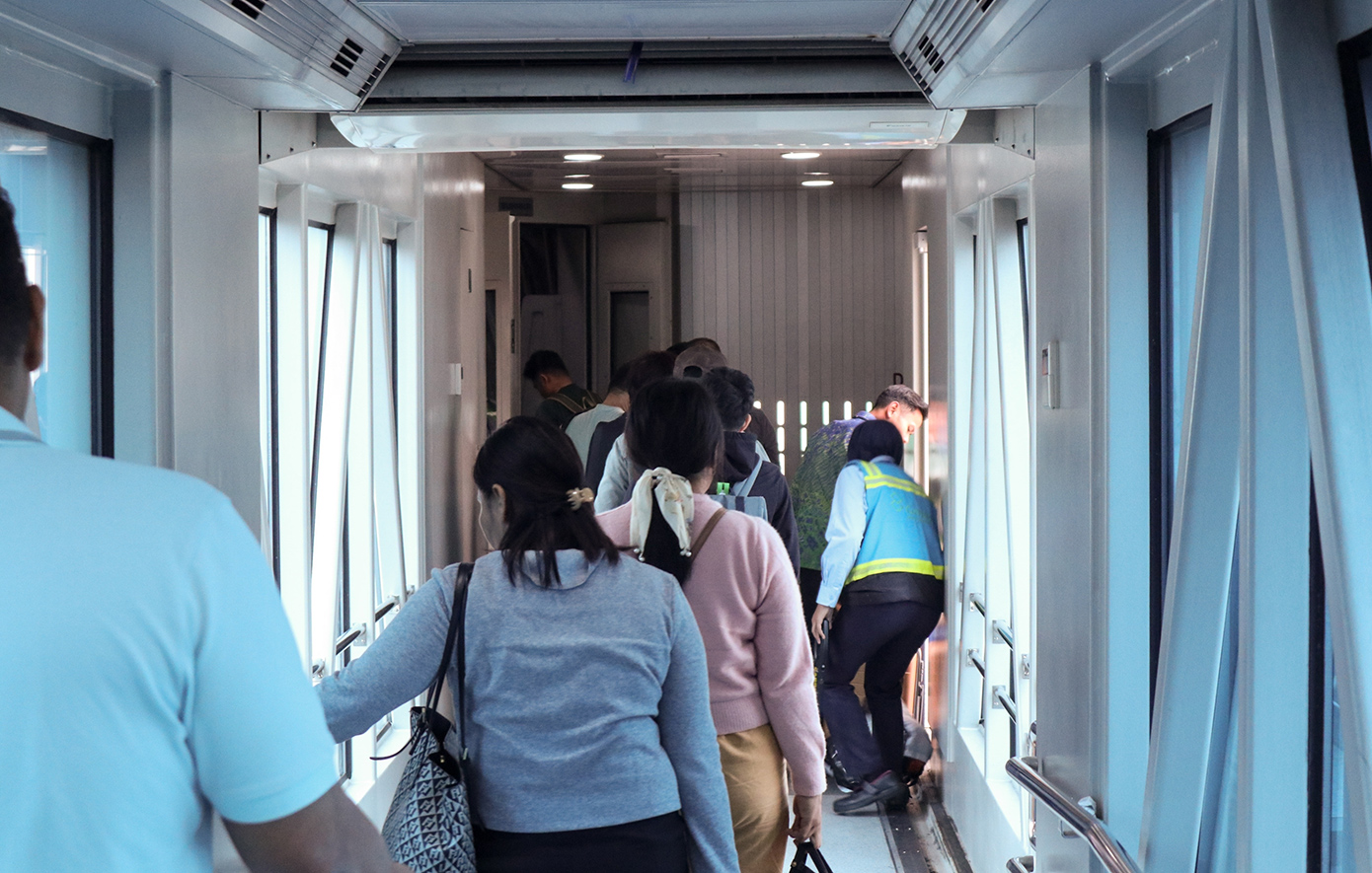 Επιβίβαση στο αεροπλάνο