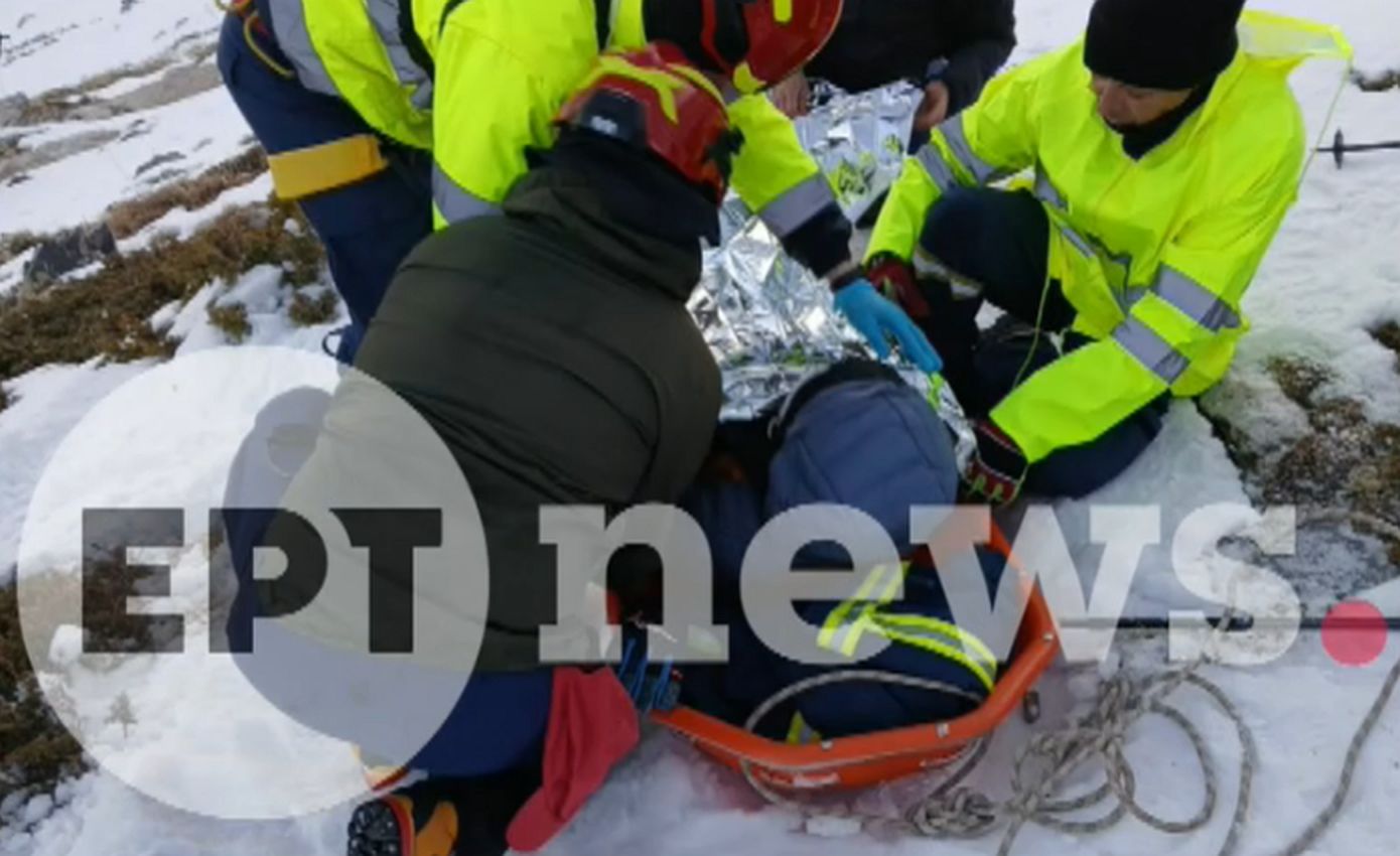 Σε εξέλιξη η επικίνδυνη επιχείρηση απεγκλωβισμού των 8 ορειβατών στον Ταΰγετο &#8211; Δείτε φωτογραφίες