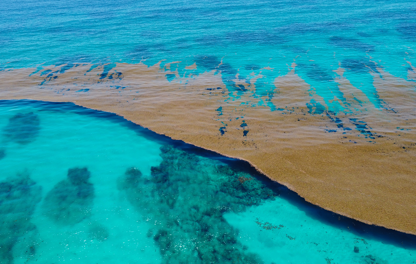 Κάτι τεράστιο και καφέ διασχίζει τον Ατλαντικό από την Αφρική προς την Αμερική και οι δορυφόροι δεν μπορούν πλέον να το αγνοήσουν