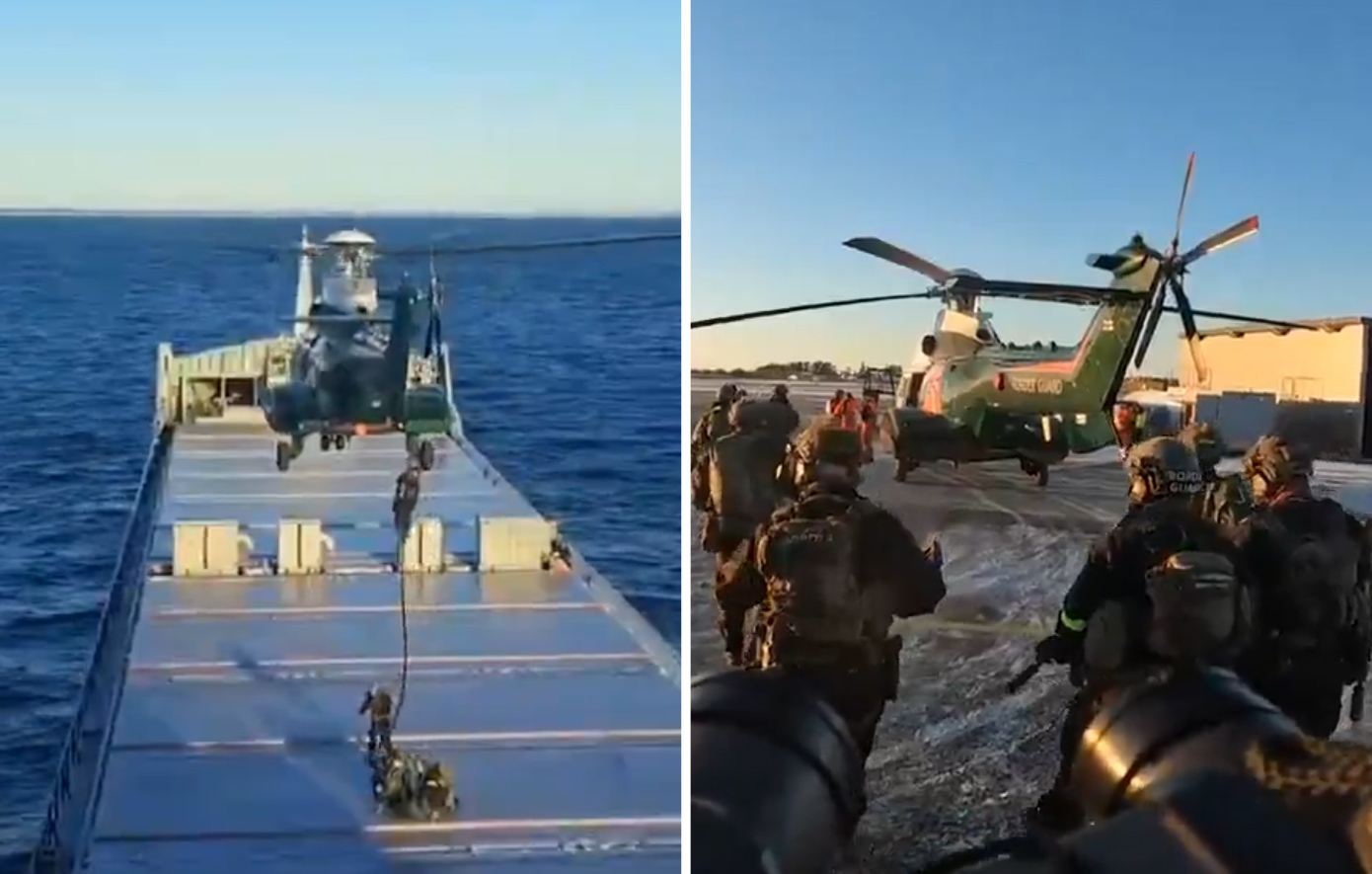 Η στιγμή που Φινλανδοί κομάντος κάνουν ρεσάλτο στο πλοίο που δεσμεύτηκε για τη δολιοφθορά σε καλώδιο που συνδέει Ελσίνκι &#8211; Ταλίν