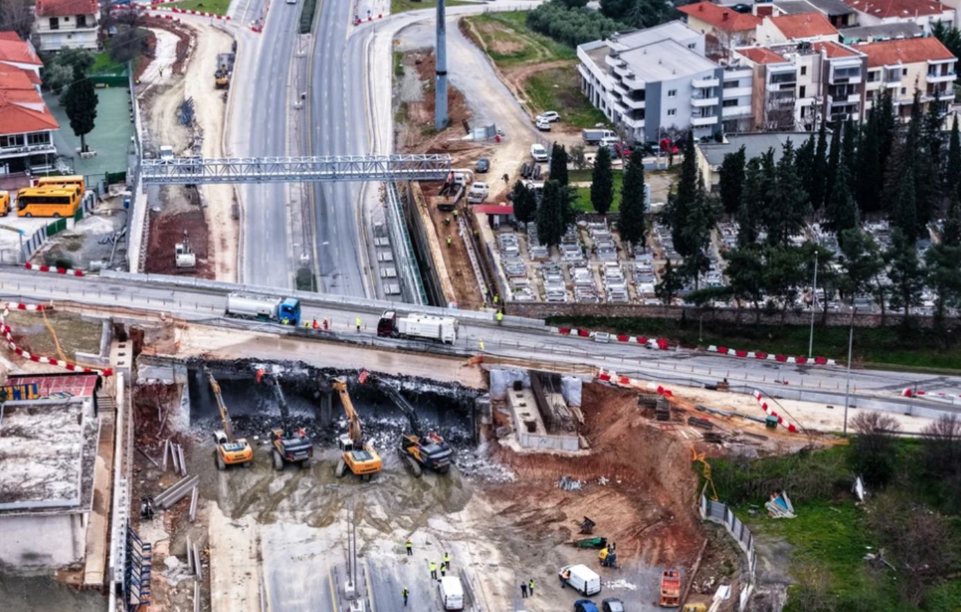 Άνοιξε η περιφερειακή οδός Θεσσαλονίκης μετά τις εργασίες για το Fly Over