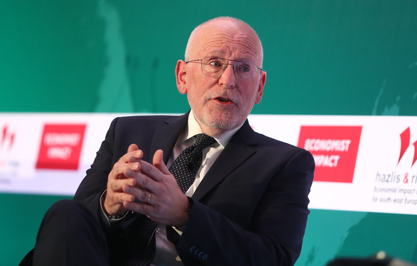 Φρανς Τίμερμανς: Η Ελλάδα έχει τεράστιο δυναμικό ώστε να γίνει ενεργειακός κόμβος