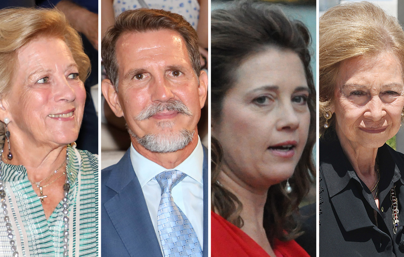 Άννα Μαρία, Παύλος και Αλεξία: Στο πλευρό της Βασίλισσας Σοφίας για το τελευταίο «αντίο» στην Τατιάνα Ραντζιβίλ