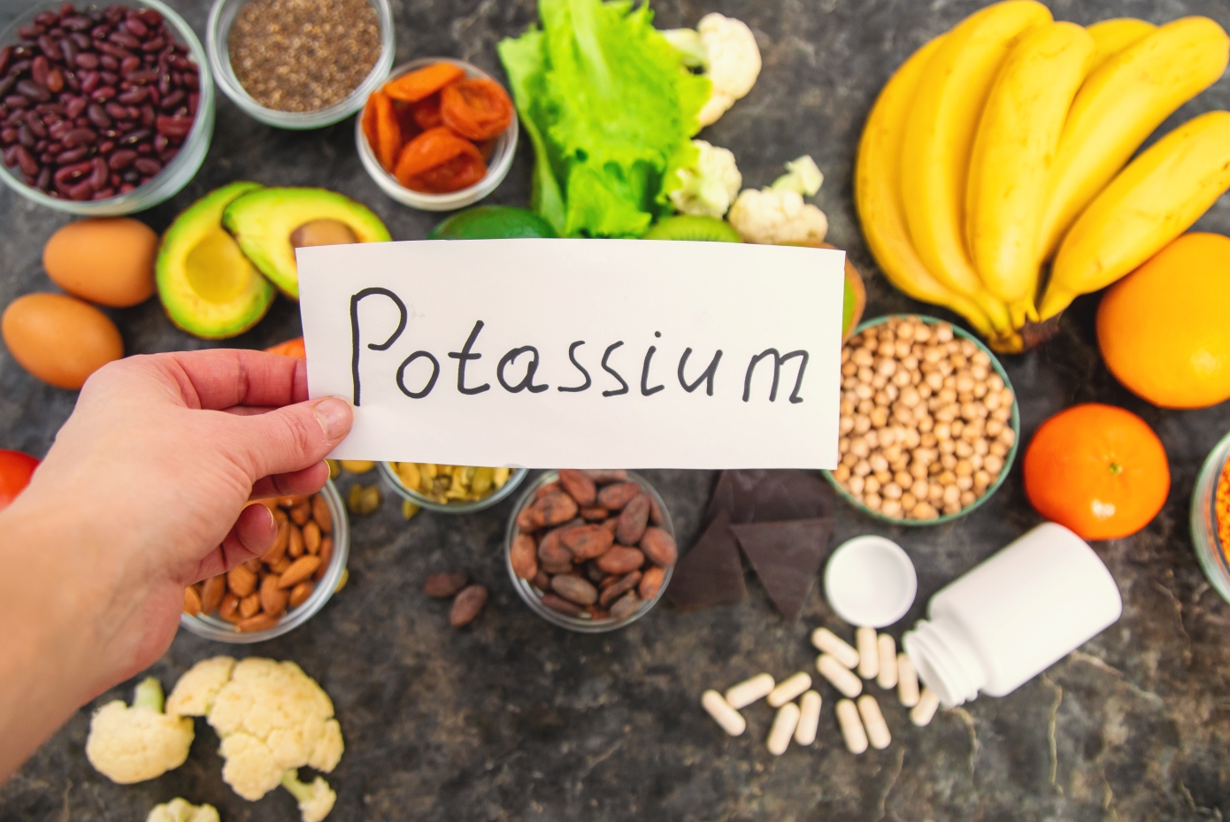 Τα κορυφαία τρόφιμα για να αυξήσετε την πρόσληψη καλίου και να ελέγξετε την αρτηριακή σας πίεση