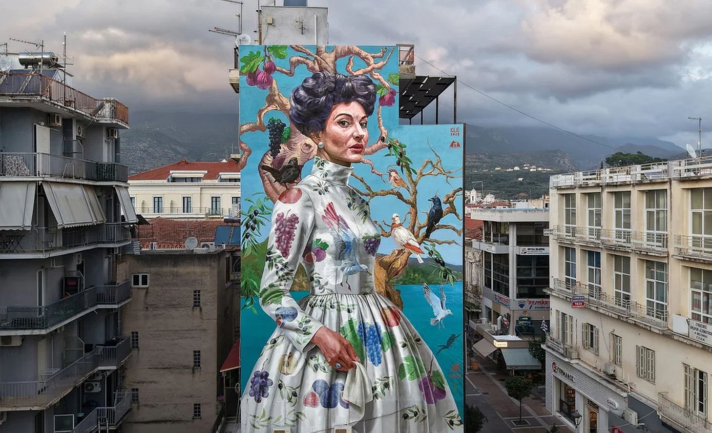 Η τοιχογραφία της «Μαρίας Κάλλας» στην Καλαμάτα αναδείχθηκε ως η καλύτερη στον κόσμο για το 2025