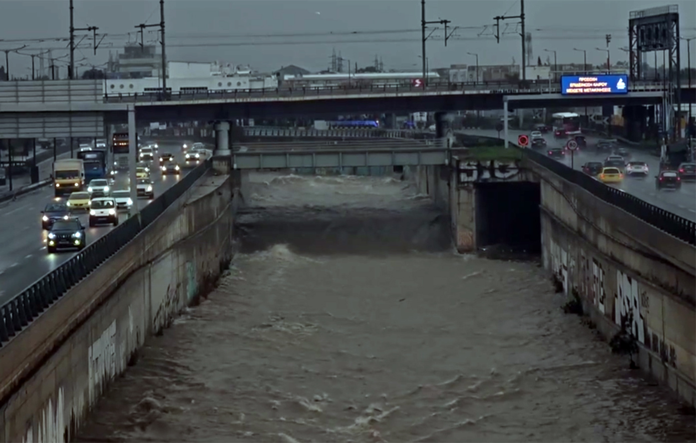 Ανησυχητικά έχει ανέβει η στάθμη του Κηφισού &#8211; Σε επιφυλακή οι Αρχές