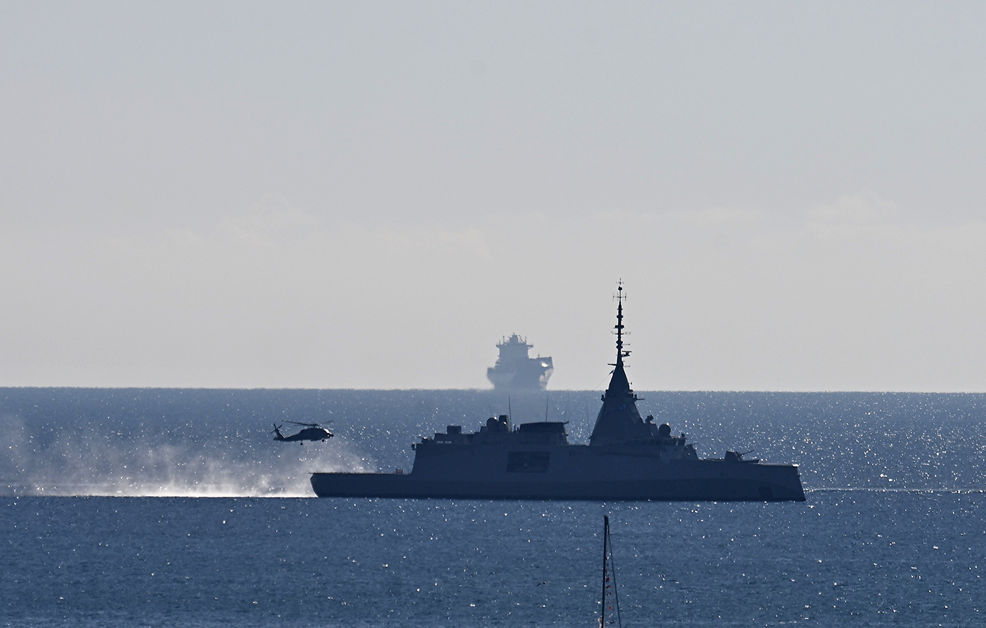 Σε ελληνικά νερά η φρεγάτα «Kίμων»