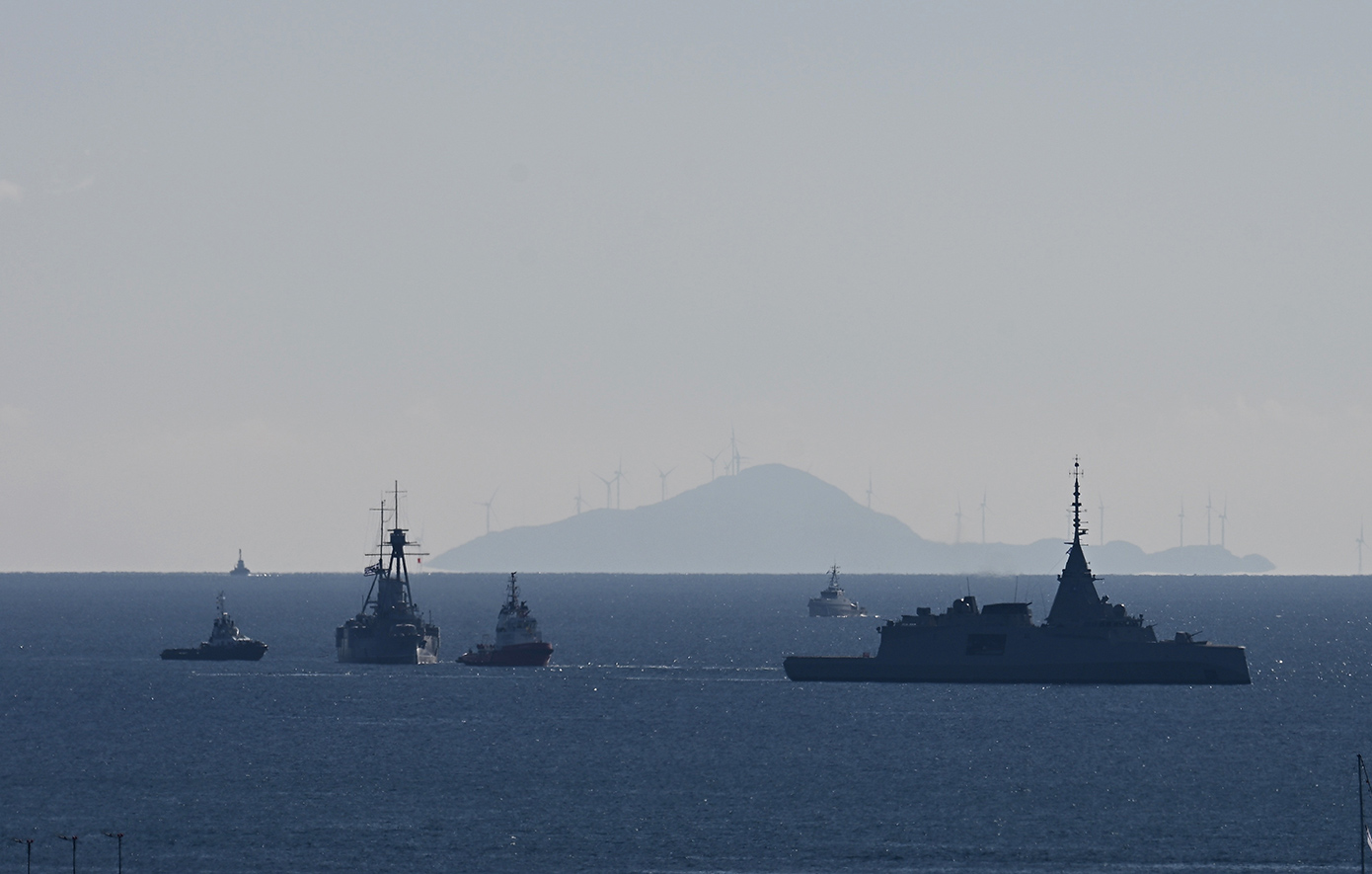 Σε ελληνικά νερά η φρεγάτα «Kίμων»