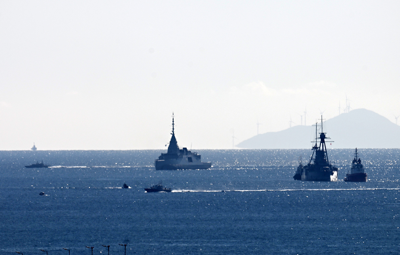 Σε ελληνικά νερά η φρεγάτα «Kίμων»