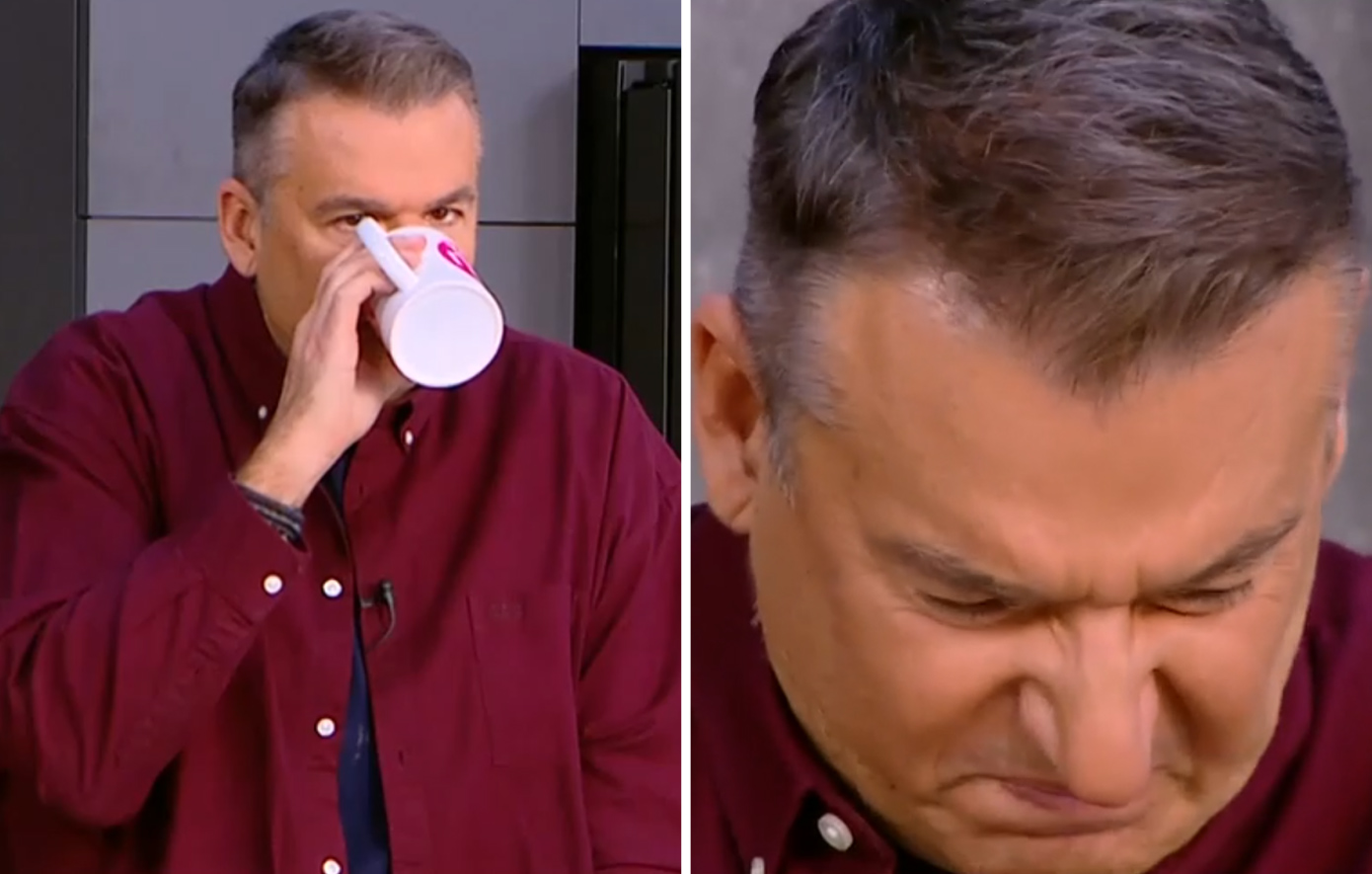 Ο Γιώργος Λιάγκας αηδίασε με το γάλα καμήλας που δοκίμασε: «Σιχαμερό! Έχω το πέσιμο, μην πάω από χέσ&#8230;»