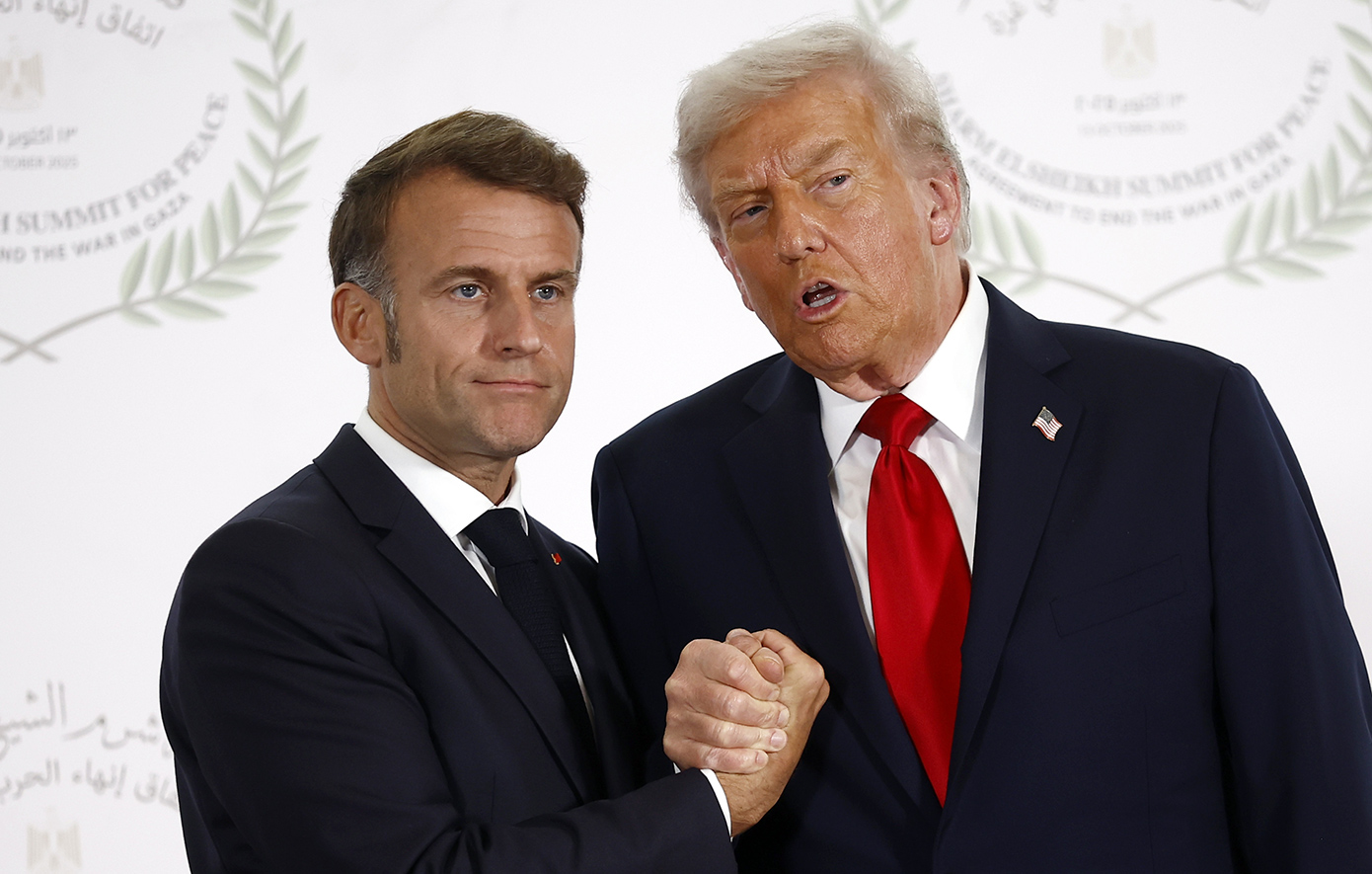 Εμανουέλ Μακρόν - Ντόναλντ Τραμπ