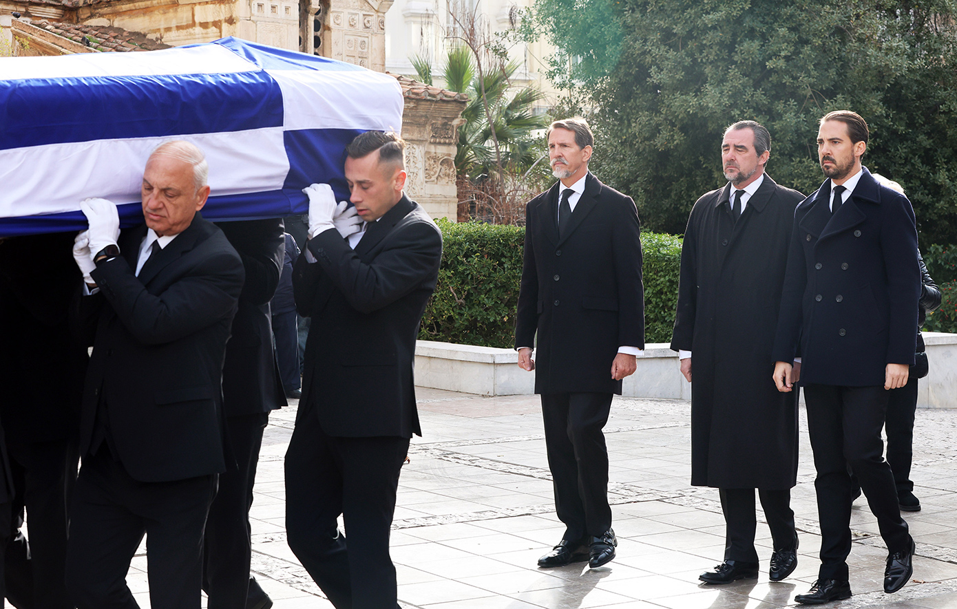 Πριγκίπισσα Ειρήνη: Το τελευταίο αντίο στην Μητρόπολη Αθηνών &#8211; Δείτε τις φωτογραφίες